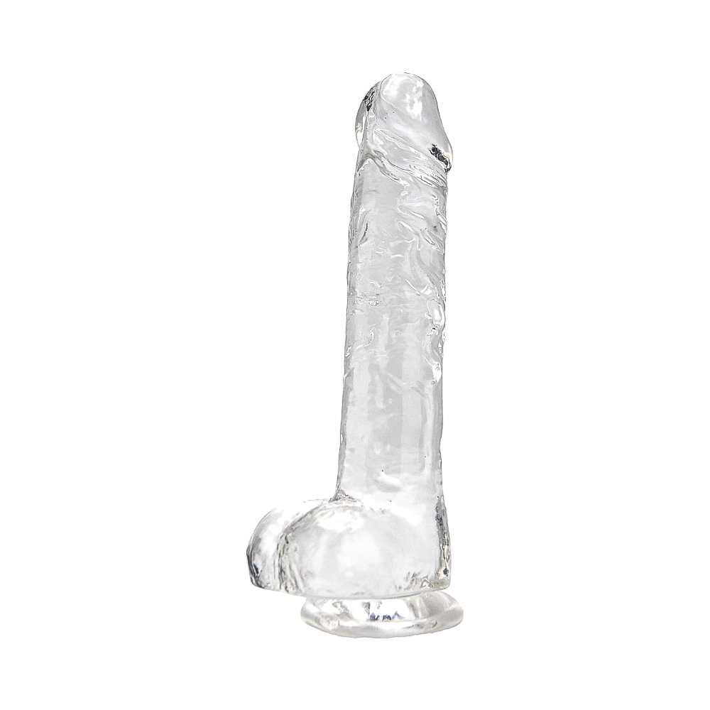n12187-loving-joy-8-inch-dildo-with-balls-clear-2