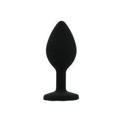 Toosh Black Silicone Butt Plug Small